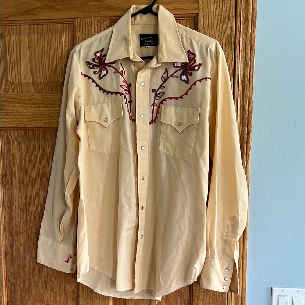Champion Westerns Light Tan Shirt